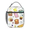 Avocado Bread Cup Bottle Breakfast Insulated Lunch Bag for Women Cooler Thermal Food Box Tote Leakproof Lunch Boxes Container
