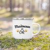 Best Teacher In The World French Print Mug Coffee Cup Drinks Camping Enamel Mugs Teacher's Day Graduate Thanks Gift for Teachers