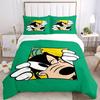 3pcs Disney Goofy Quilt Cover Set - Soft and Cozy Bedroom, Guest Room and Dorm Decorative Bedding 3-Piece Set 1 Quilt Cover + 2 Pillow Shams.Q021