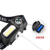 Led Headlamp XPE+COB Headlight Head Torch Flashlight Head Lamp For Outdoor Fishing Hunting