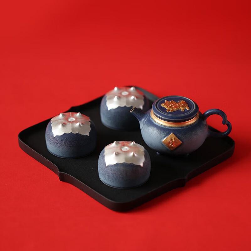 WanQianTang QingFengNian 02 Ceramic Gongfu Tea Set