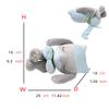 Eevee Sleep Pokemon Plush Doll Vaporeon Cubone Lucario Charmand Slowpoke Chikorita Ponyta Psyduck Sylveon Pikachu Peluche Toy