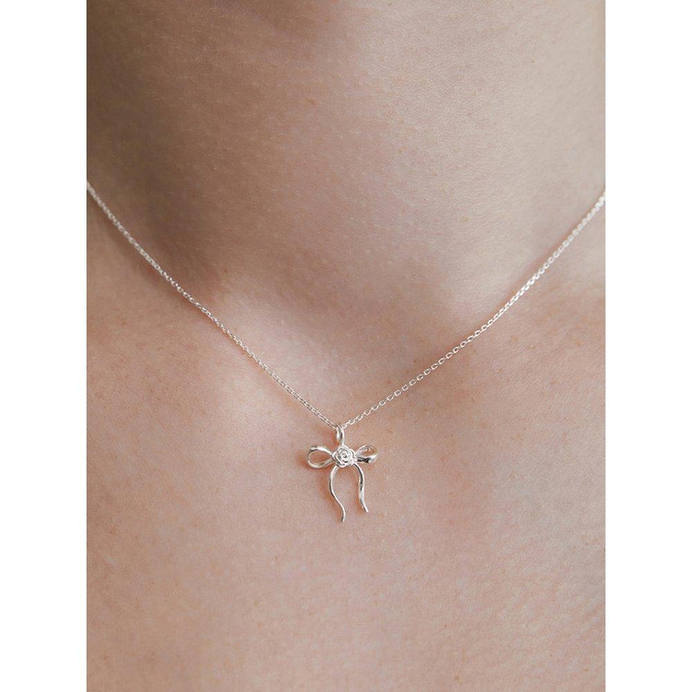 (925 Silber) Sophia Rose Band Halskette Nz2422