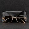 New Steampunk Sunglasses Fashion Men Women Brand Designer Vintage Square Metal Frame Sun Glasses Uv400 Eyewear