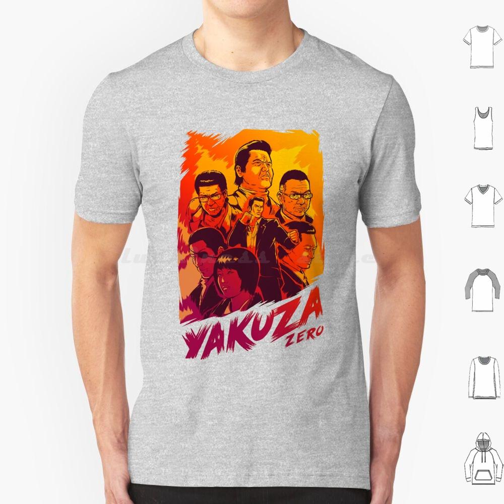 Yakuza Heroes T Shirt Big Size 100 Cotton Anime Games Yakuza O Dragon A Kazuma Kiryu Ryu Ga Gotoku Like Love Hero Trends