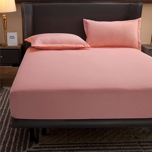 Bawełniane dopasowane prześcieradło Pościel Pokrycie materaca z elastyczną marką Antypoślizgową, regulowaną narzutą Protector Cover