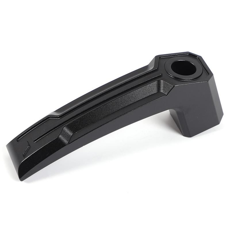 

Aluminum Alloy Fit For Fiat 500 2007-2026 Car Rear Trunk Tailgate Door Assist Pull Handle Trim Car Accessories чёрный