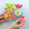 Baby Bath Toy with Two Strong Suction Cups,Kids Bathtub Water Play Bear Boat Toy for Boys and Girls,Ideal Gift for Infants,Toddlers Learning To Shower