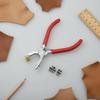 Leather Stitching Stitcher Plier Effort Saving Quiet Leather Perforate Leathercraft Tool for DIY Hobbyists
