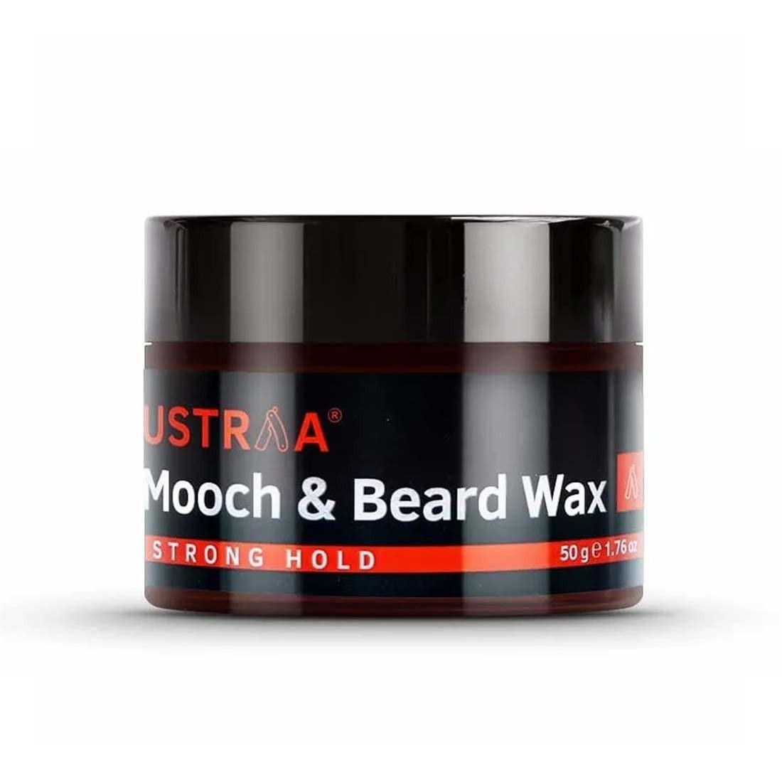 

@ Ustraa Beard & Mooch Wax For Strong Hold 50g Zr-2890-60%Off
