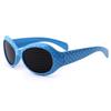 Blue Vision Correction Pinhole Glasses for Kids Eye Exercise and Eyesight Improvement Training Glasses