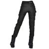 Motorcycle Four-season Anti-drop Riding Pants, Retro Casual Breathable High-waisted Female Knight Locomotive Anti-drop Pants