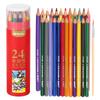 Colored Pencil 24 Drawing Art Adult Coloring Book Includes Paintbrush M&G 24-Color Set, Water-Soluble Pencils, Beginner's Supplies, Gift,