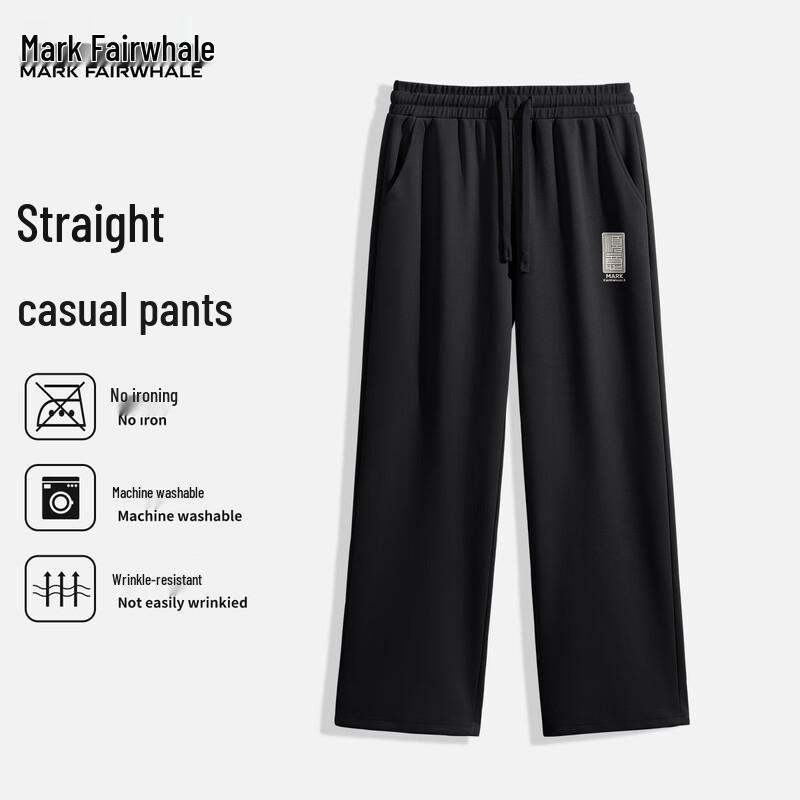 Mark Fairwhale Men's 2025 Loose Straight Casual Pants