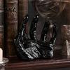 Halloween Wall Decoration Decoration, Mounted Creepy Hands, Spooky Claw Ornament, Gothic Resin Claws Prop for Haunted House Party, Dark Entryway