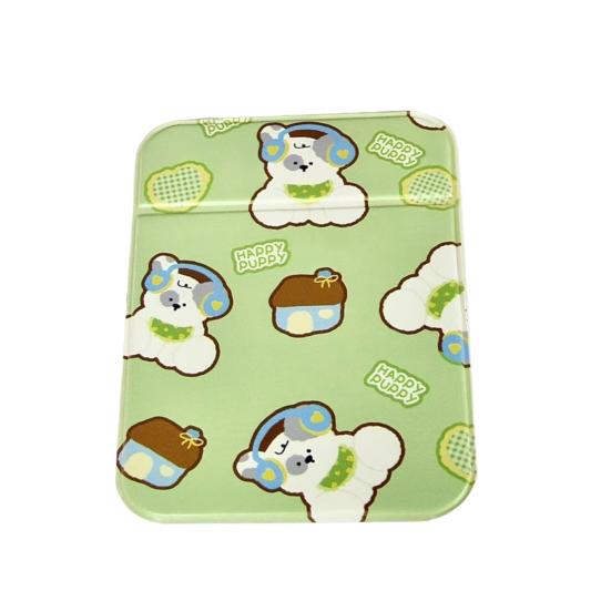 Cartoon Puppy Folding Makeup Mirror Portable Travel Home Bedroom Desk Vanity Mirror High Clarity Men Women Pocket Cosmetic Mirror