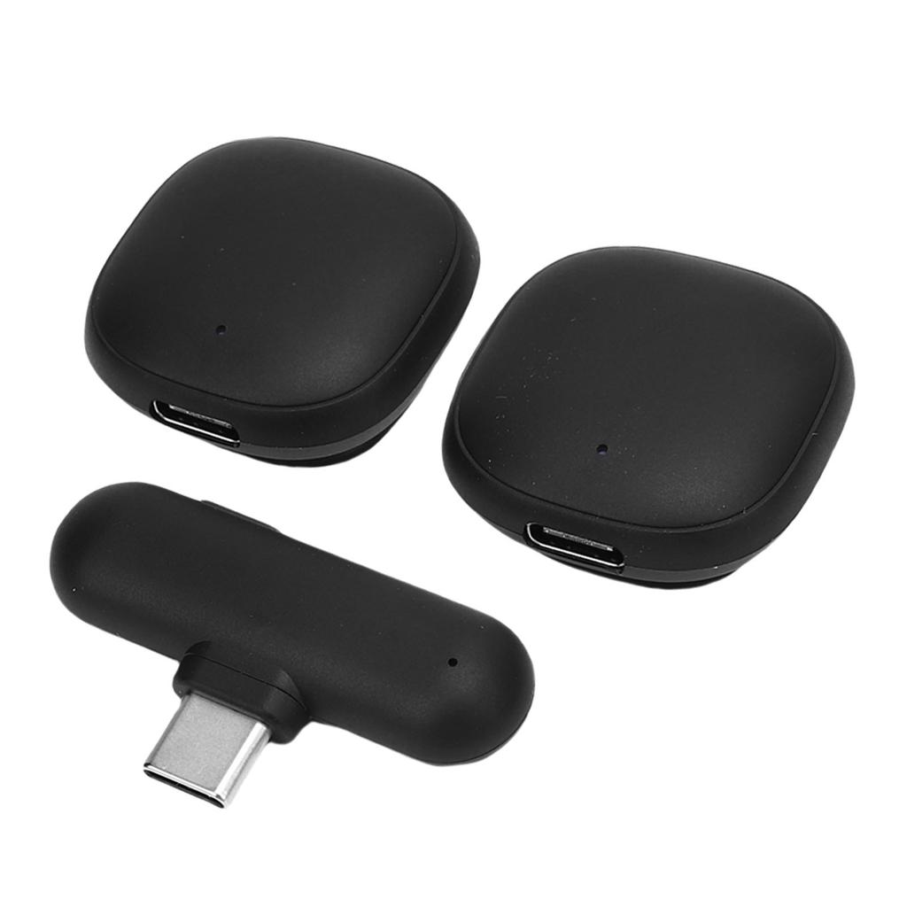 Wireless Lavalier Microphones 328ft Range AI Noise Reduction 2.4GHz Wireless Lapel Mics with Charging Case for Video