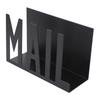 Metal Construction Mail Organizer Hollow Design Cutout Design Mail Holder Modern Style Stylish Design Letter Organizer
