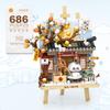 3D Puzzle Building Blocks Toy Cute Children'S Gift   Assembly Art Picture Block Plaything Trendy Collectible