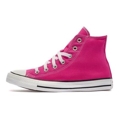Chuck Taylor All Star Rahat Çok Yönlü Yüksek Bilekli Kanvas Ayakkabı Unisex Spor Ayakkabı Pembe A08136C