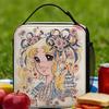 Candy Candy Lunch Bag  School Lunch Box For Child Funny Graphic Tote Food Bags Waterproof Portable Insulated Cooler Bag