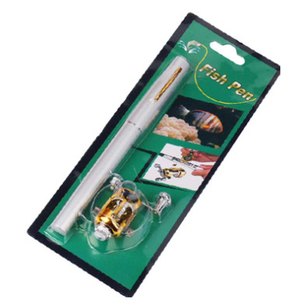 Mini Angelruten Aluminiumlegierung Köder-Angelruten Ergonomisches Design Bequem zu halten Rute für Angelbegeisterte Sammler