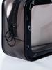 A pvc transparent makeup bag Waterproof zipper bag New cosmetics storage bag Travel large capacity toiletry bag