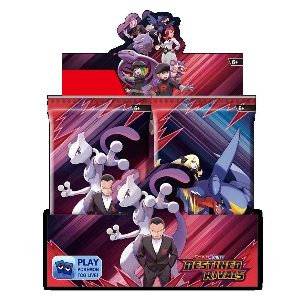 Niet-giftig Nieuw 360 Pokmon Scarlet Violet Zwarte Draak Witte Draak Kaart Pokmon Booster Zwaard Schild Serie Huisdier Elf Flash Kaart