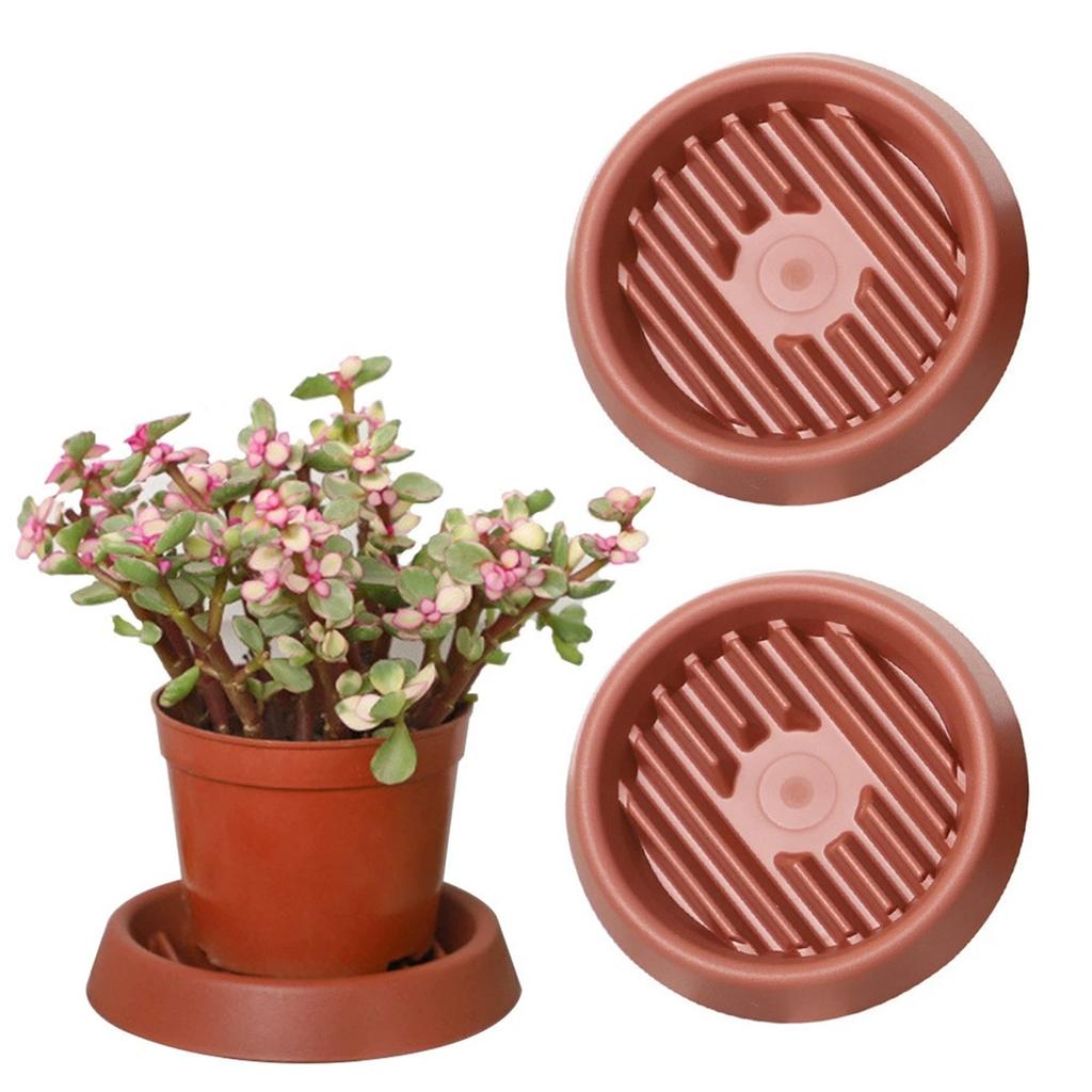 Potted Plant Tray for Indoor Home, Thick Flowerpot Base, Water-Resistant Tray, Root Rot and Overwatering
