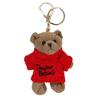 Sweater Little Bear Toy Pendant Keychain for Valentines Day Decor Craft Supplies