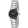 YA126573 G-Timeless Black Dial Unisex Watch