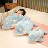 Dolphin Plush Pillow Cute Light Blue Stuffed Animal Perfect Birthdays For