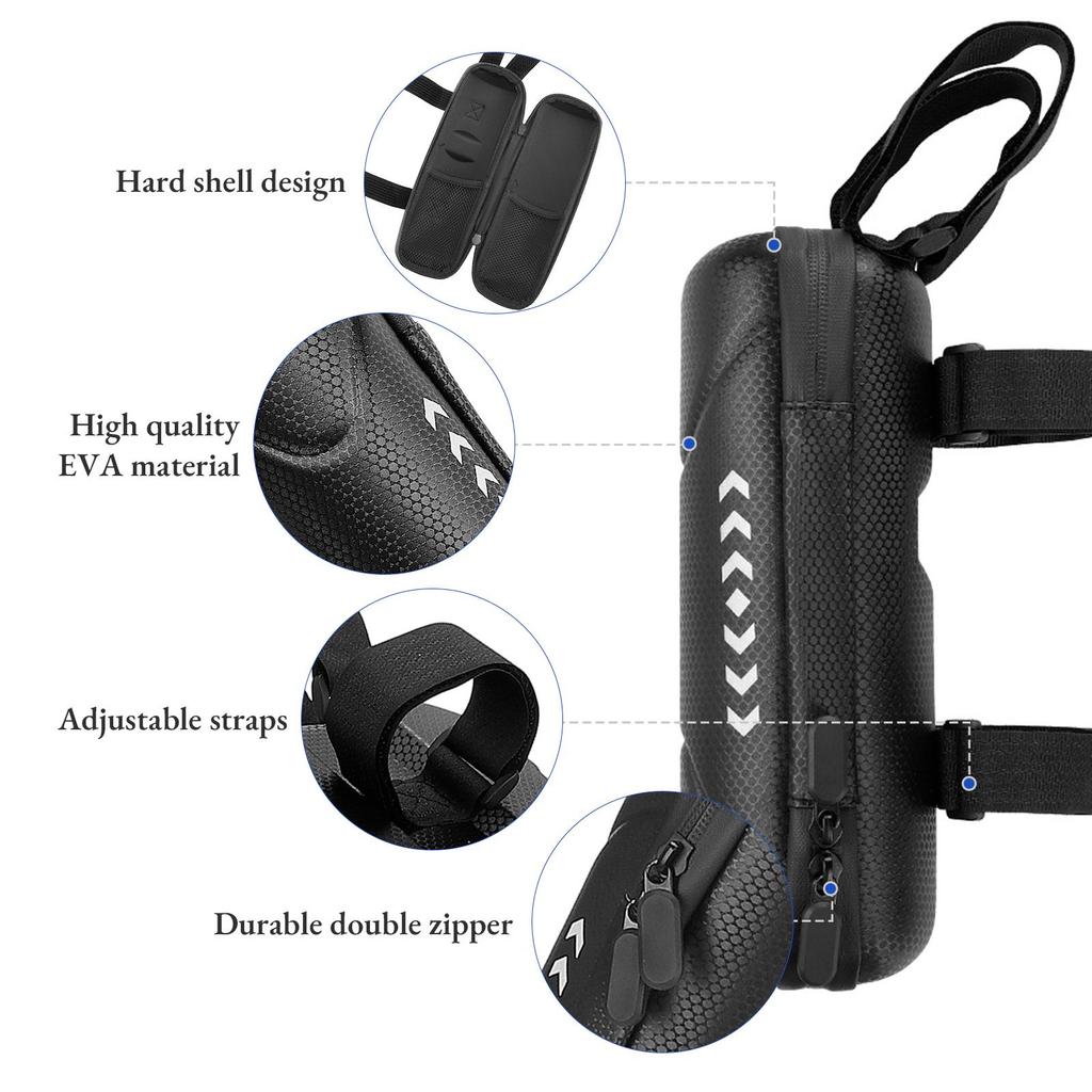 1L Multifunctional Front Scooter Bags Bike Kit Tool Bag