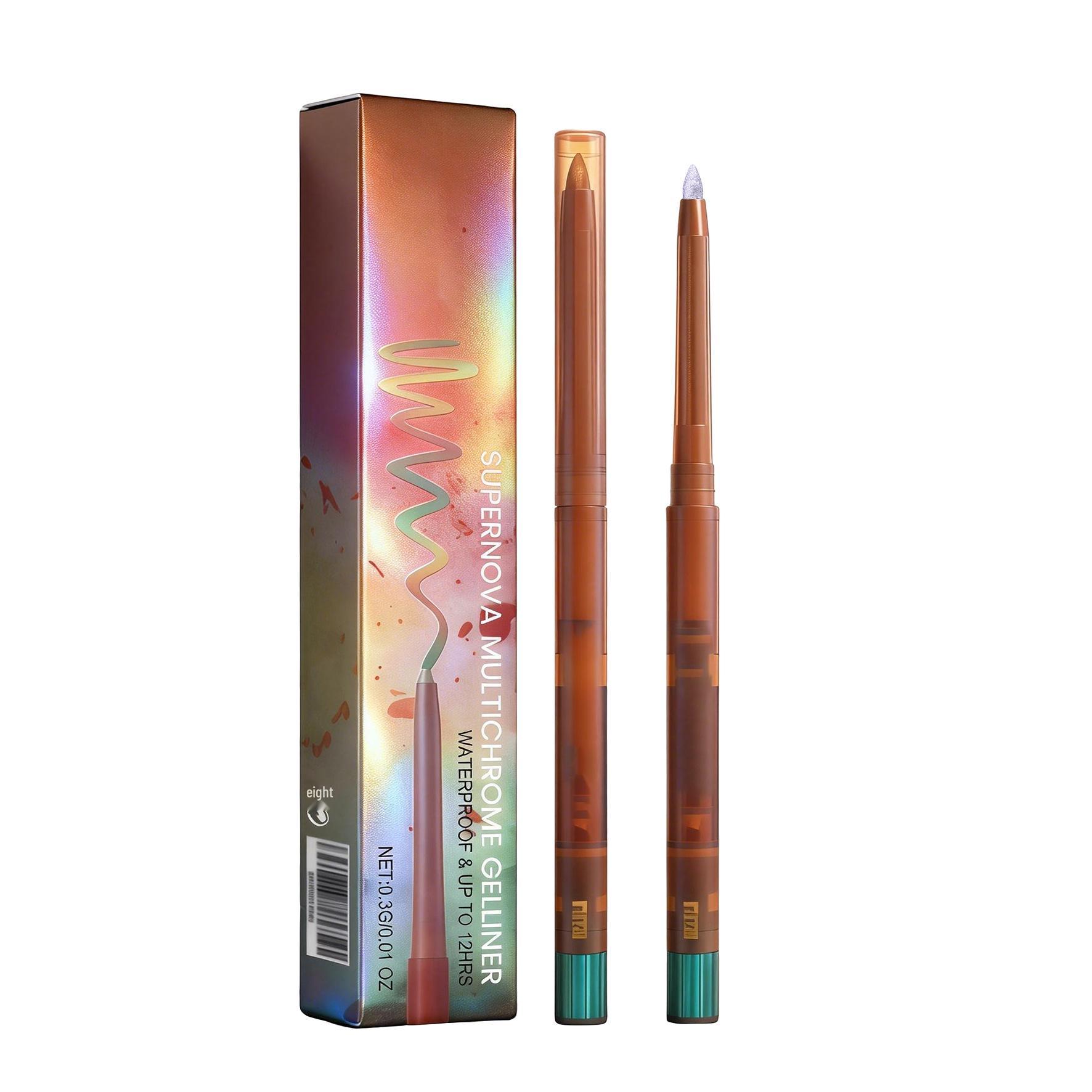 Pearlescent Photochromic Eyeliner Pencil #06: Long-lasting Glitter Smooth Colored Eyeshadow Eyeliner.