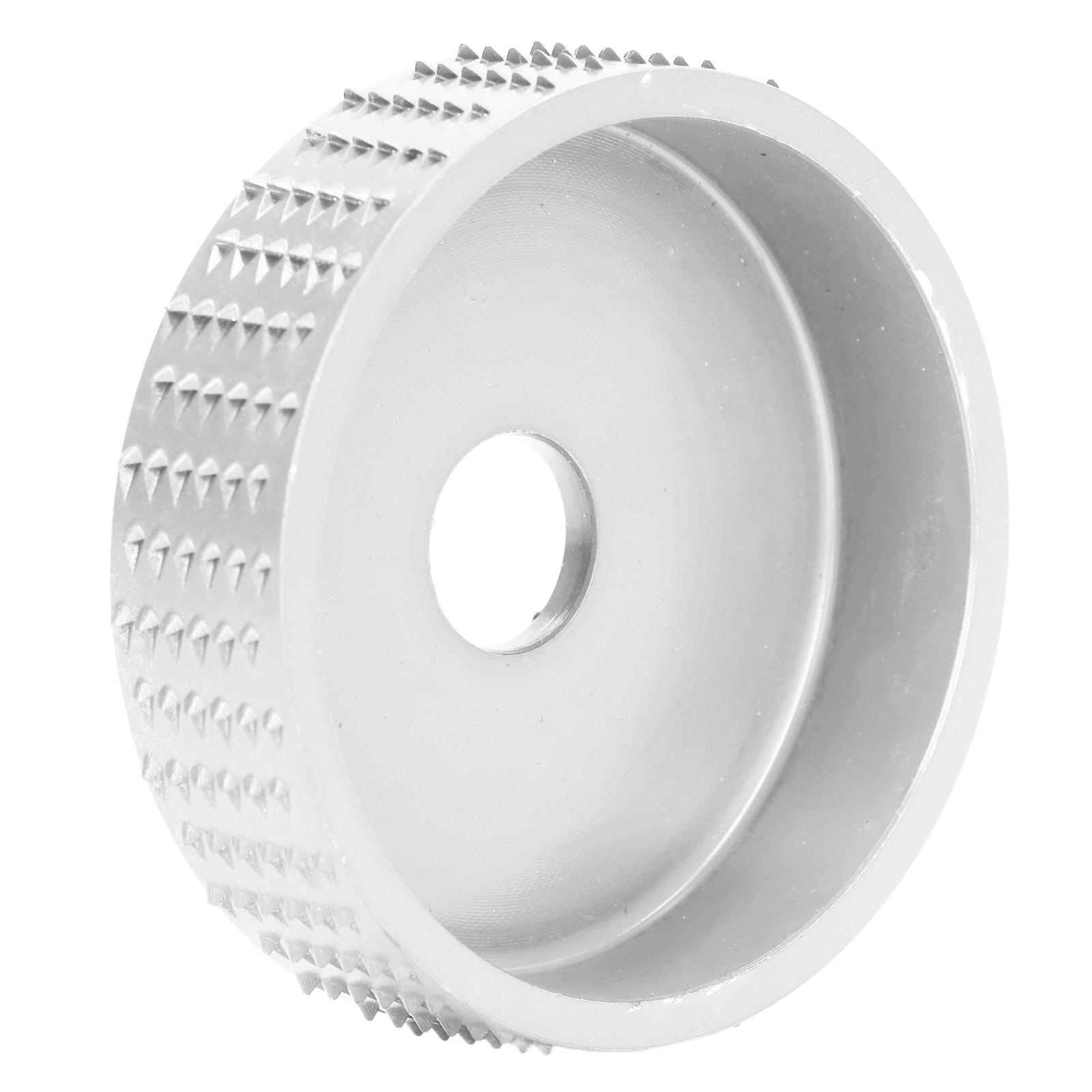 

Wood Carving Disc Tungsten Steel Grinder Shaping Discs Woodworking Angle Grinder Attachment 75mm серебряный