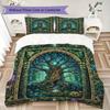 Tree of Life Pattern Bedding uilt Set uilt Cover Pillowcase Home Decoration Birthday Gift (1 * duvet cover + 2 * pillowcase  without core)146