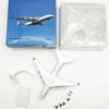 20cm Ukraine Antonov AN225 Mriya Metal Model Airplane 1:400 Scale Aircraft Aviation Miniature Plane for Collections