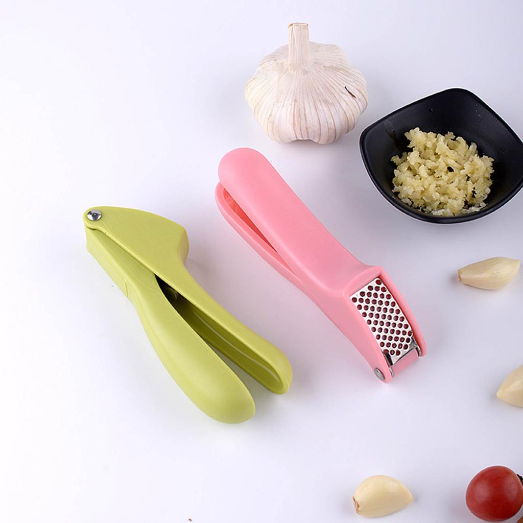 Stainless Steel Garlic Press Manual Mincer For Kitchen Use Durable And Easy To Clean