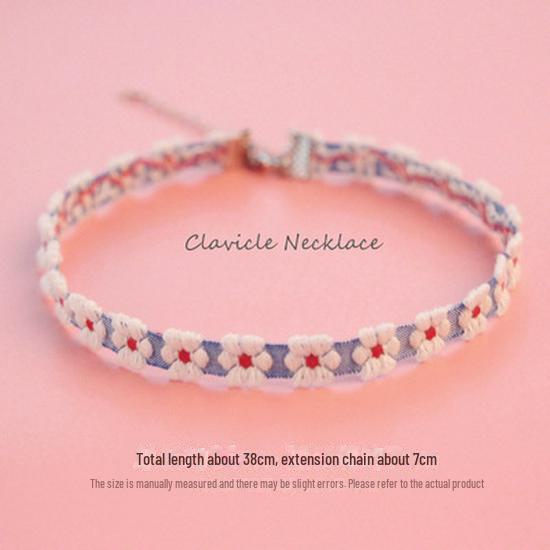 Black Lace Fairy Choker: Japanese & Korean Style Necklace