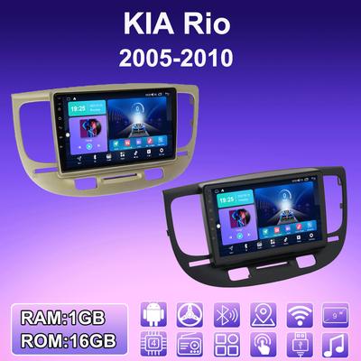 2 DIN Android Autoradio für KIA Rio 2005-2010 Multimedia Player Head Unit Stereo GPS Navigation WIFI 1+16GB