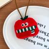 4PCS Anti-Lost Design Plush Keychain Handbag Pendant Santa Claus Pendant  Xmas Gift