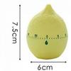 Timer da Cucina Carino Frutta Biscotto Timer da Cucina | Timer Manuale Novità per Cottura | Timer Meccanico Forma Divertente per Allarme Cucina Decorazione Desktop Casa (Limone