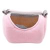 Breathable Pet Small Animal Carrier Hamster Travel Bag Reptile Outdoor Bag Pink