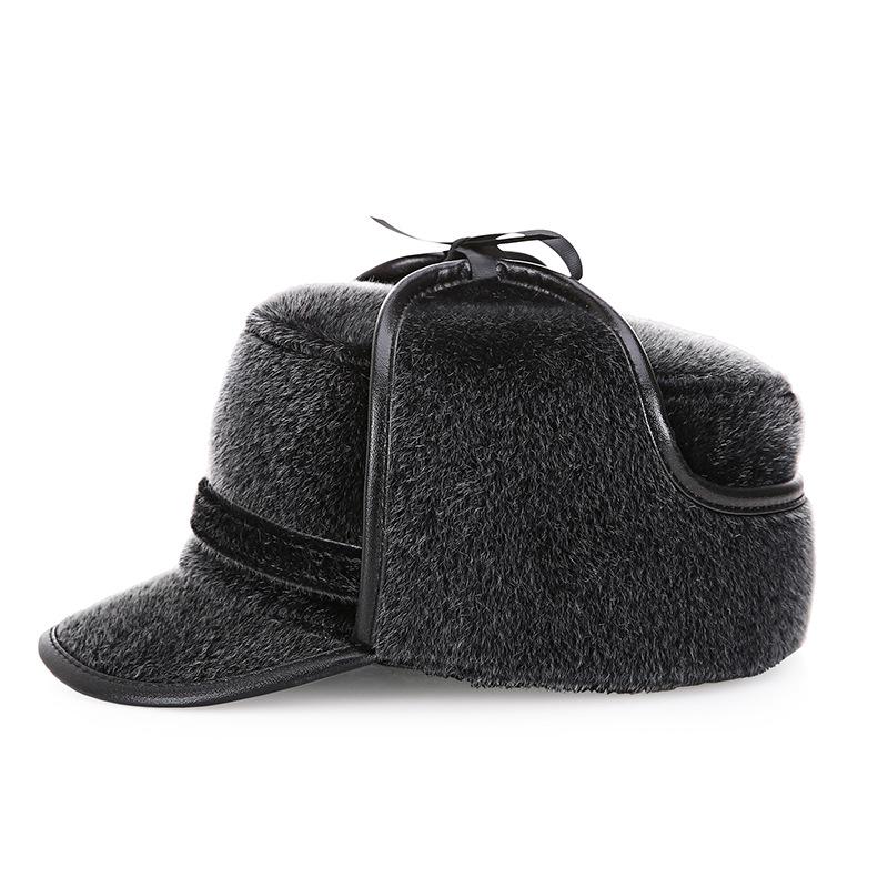 

2025 Men s Wool Felt Newsboy Cap for Seniors Winter Warm Windproof Retro Octagonal Hat Gift for Dad Christmas Present M 56-58cm серый