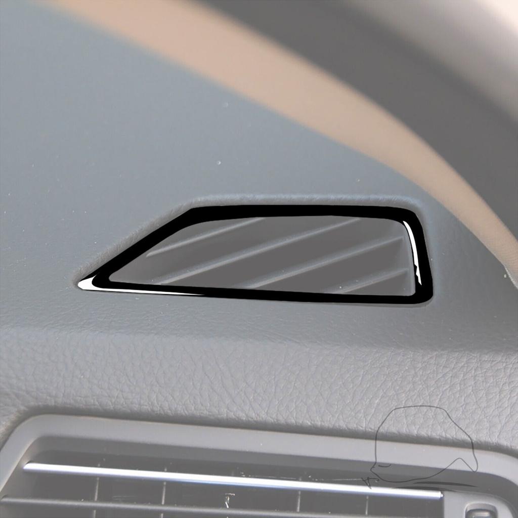 For BMW 5 Series GT F07 2010-16 Piano Black Dashboard Side Air Vent Outlet Cover