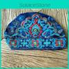 Ethnic Style Unisex Summer Canvas Embroidered Headwear With Adjustable Fit For Travel Photos