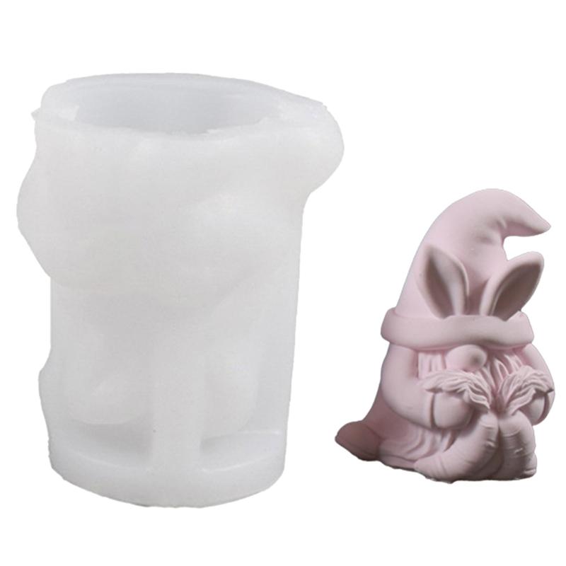 Multifuntional Dwarf Silicone Mold Resin Crafting Mold Handmade Supplies for Crafting Candle and Decorative Creation
