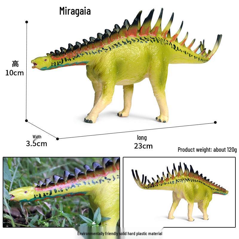Jurassic Dinosaur Simulation Model: Stegosaurus, Mosasaurus, Pterodactyl, Triceratops, T. Rex, Allosaurus.