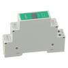 Din Rail Mount Single Three Phase Voltage Meter Ac 60-450V Mini Modular Voltmeter Gauge Indicator LED Digital Display Detector