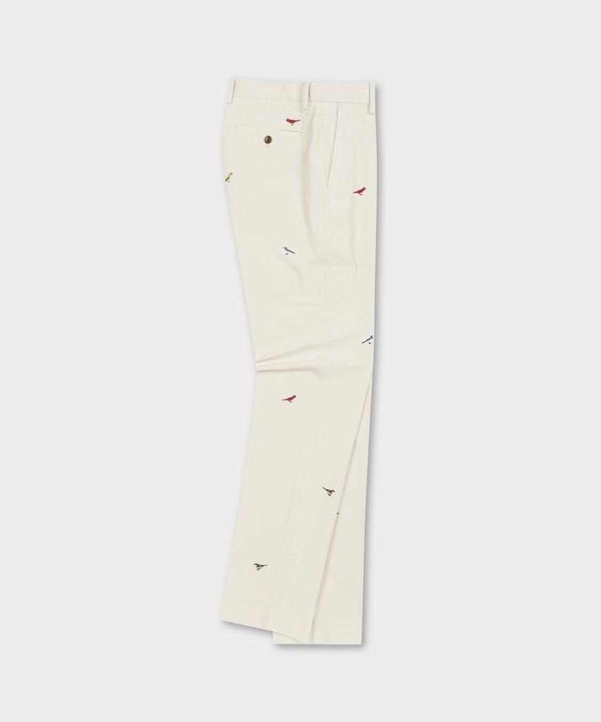 BROOKS BROTHERS Regular Fit 15W Corduroy Bird Pattern Chino Pants (Beige) (Bbpcmnf404)